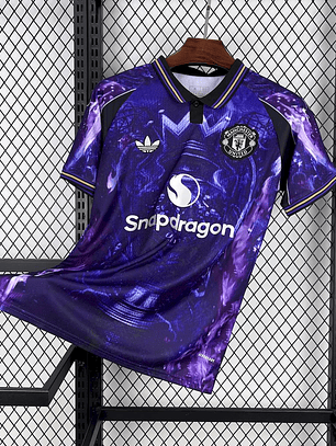 Camiseta morada del Manchester United 2025/26 - Versión para aficionados - Tallas S a 4XL