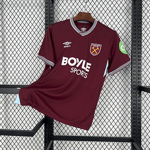 Camisola  West Ham United 2025/26 Home Jersey - Versão Adepto - S ao 4XL