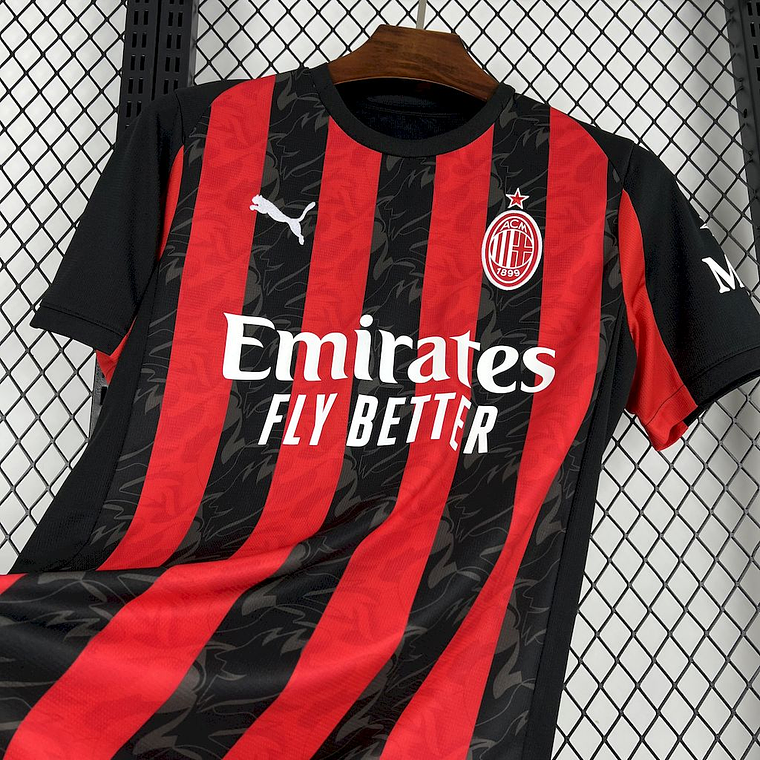 AC Milan 2025/26 Home Jersey - Fan Version - S to 4XL 3