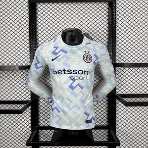 Camisola Inter Milan 2025/26 Away Manga Comprida - Versão Jogador - S ao 2XL