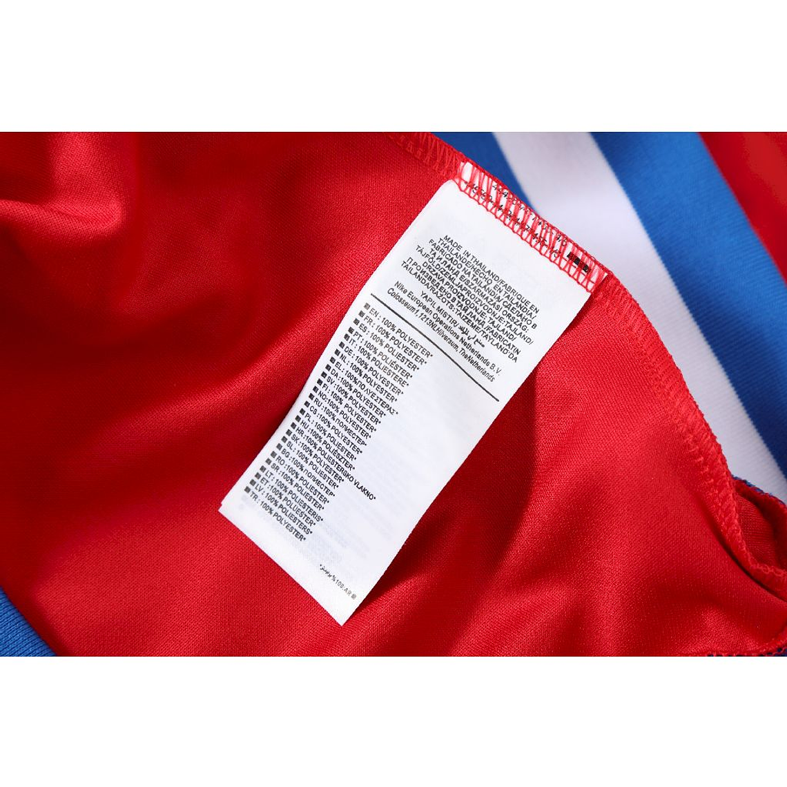 Casaco e calças de treino para adulto Atlético de Madrid 2025/26 Vermelho e Azul  10