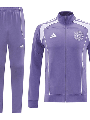 Casaco e calças de fato de treino adulto Manchester United 2025/26 unissexo HL