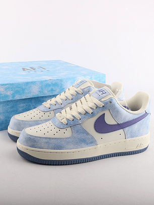 Ténis Air Force 1 Special - Azul e Branco - Tamanho 36 ao 45