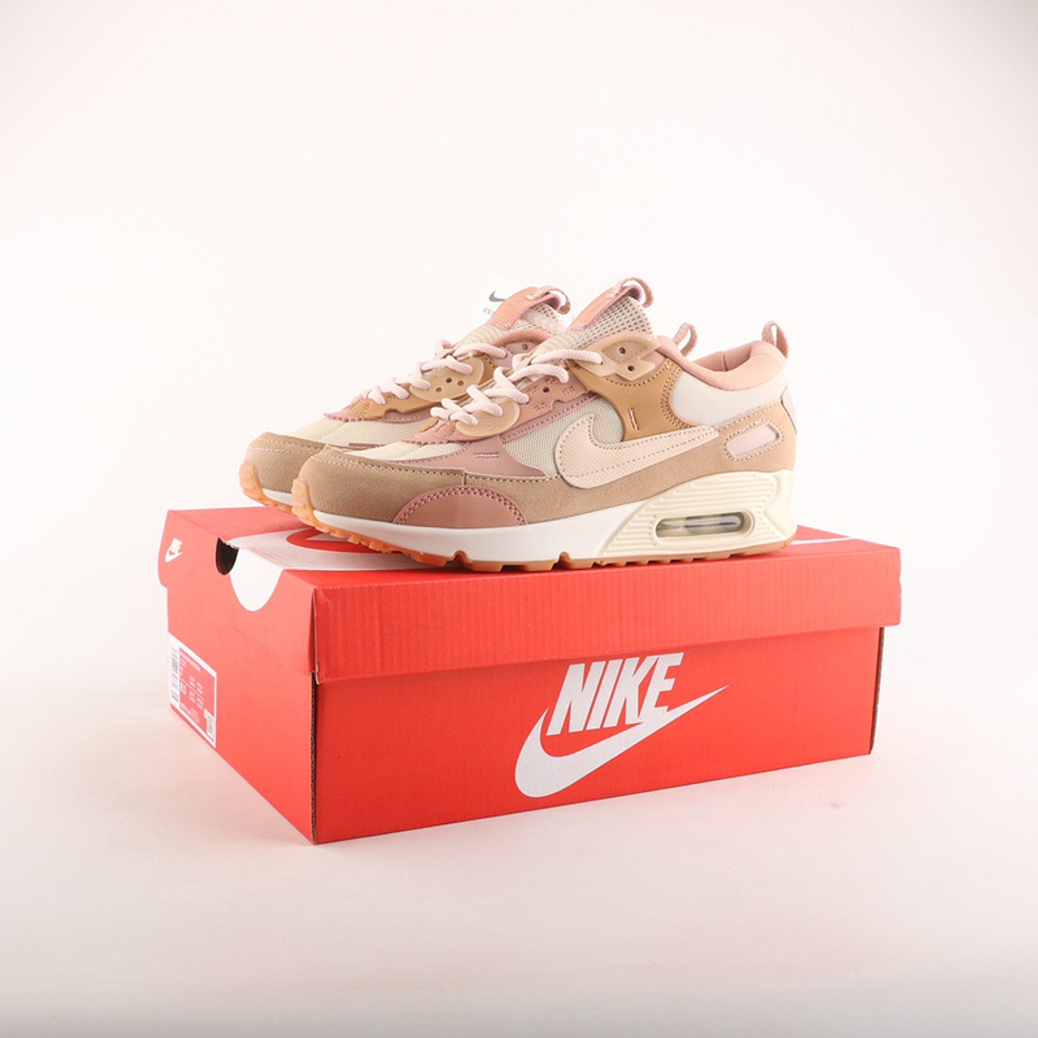 Ténis Classic Sneaker DM9922 (Tamanho 36 ao 45) Castanho - Rosa 2