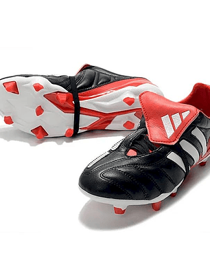 Chuteiras Adidas Predator Mania FG - Preto e Vermelho (Tamanho 39 ao 45)