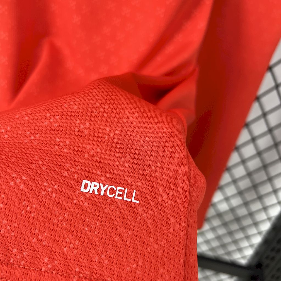 Portugal 2025/26 Home Long Sleeve Jersey - Sizes S to 4XL 7