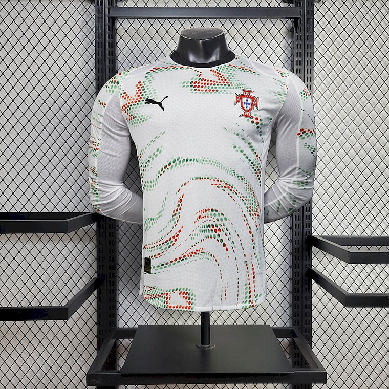 Portugal 2025/26 Away Long Sleeve Jersey - Player Version - Sizes S to 2XL 1
