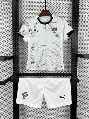 Portugal 2025/26 Away Kids Kit (Shirt + Shorts)