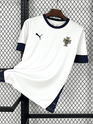 Camisola  Portugal 2025/26 Branca Pre-Match - Versão Adepto - S ao 2XL 