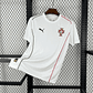 Camisola Portugal 2025/26 T-shirt Casual Branca - Thumbnail 1