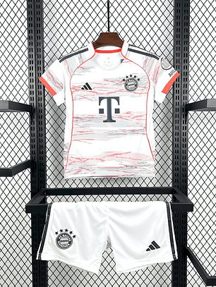 Kit Infantil Bayern Munich 2025/26 Away (Camisola + Calções)