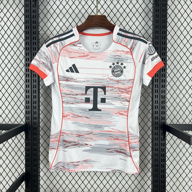 Bayern Munich Women's 2025/26 Away Jersey - Fan Version - Sizes S to 2XL 1
