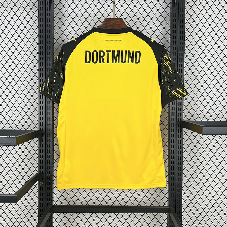 Camisola Borussia Dortmund 2025/26 Home Jersey - Versão Adepto - S ao 4XL 2