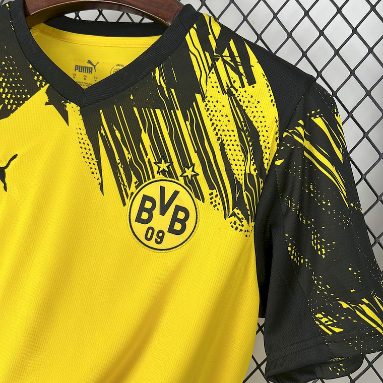 Camisola Borussia Dortmund 2025/26 Home Jersey - Versão Adepto - S ao 4XL 3