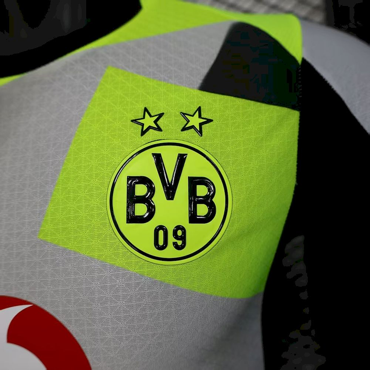 Camisola Borussia Dortmund 2025/26 Away Jersey - Versão Jogador 4