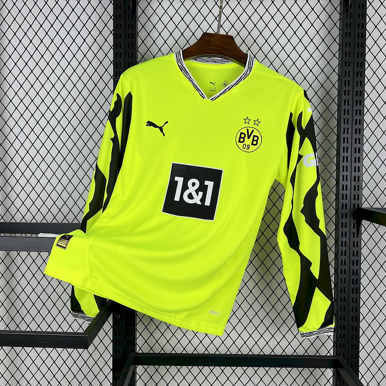 Borussia Dortmund 2025/26 Long Sleeve Shirt - Sizes S to 2XL 1