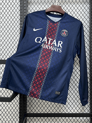 Paris Saint-Germain 2025/26 Home Long Sleeve Jersey - Sizes S to 4XL