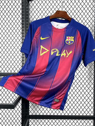 Barcelona vs. Ed Sheeran 2025/26 Home Jersey - Fan Version - Sizes S to 4XL