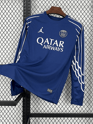 Paris Saint-Germain 2025/26 Fourth Long Sleeve Shirt - S to 4XL