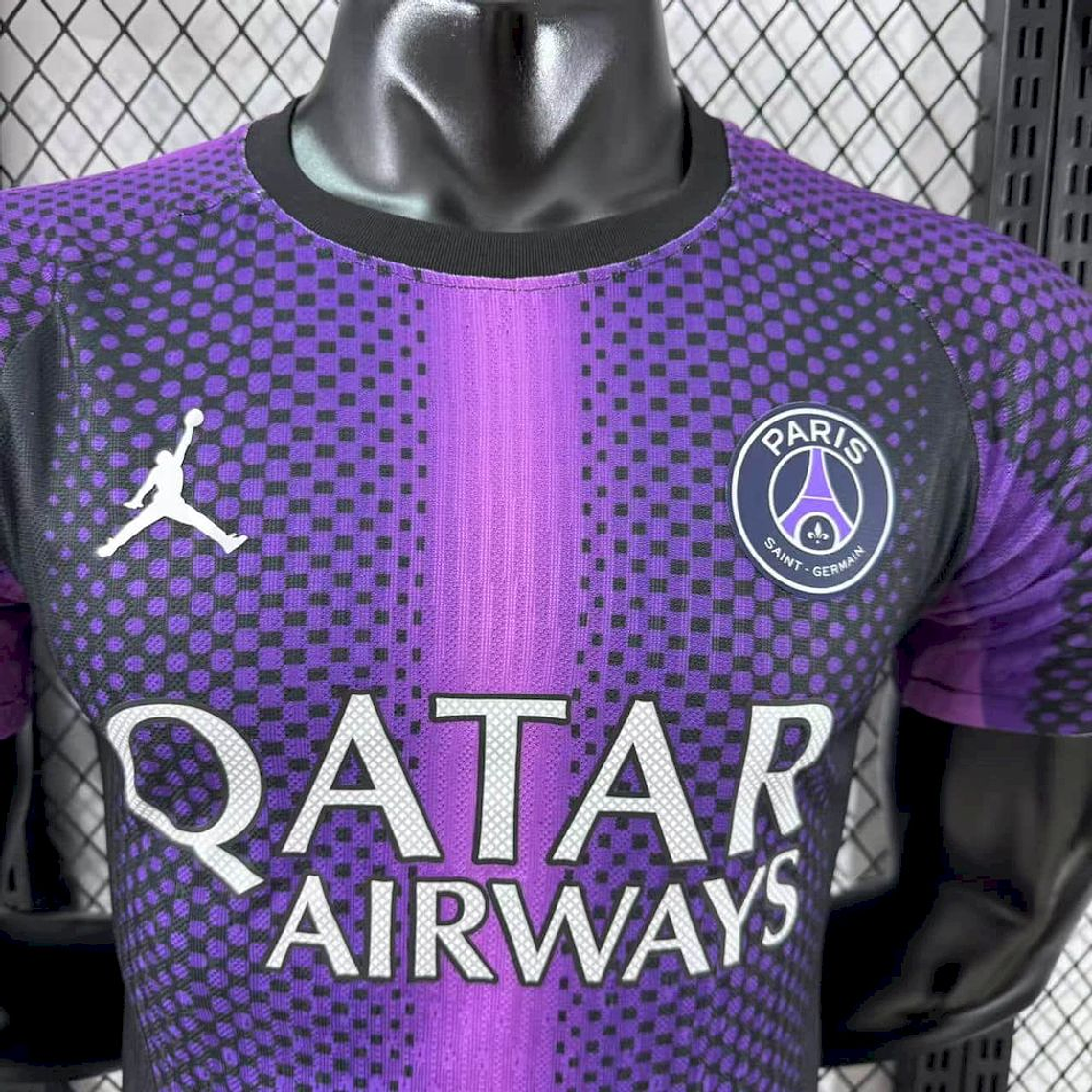 Paris Saint-Germain 2025/26 Purple Jersey Player Version 4