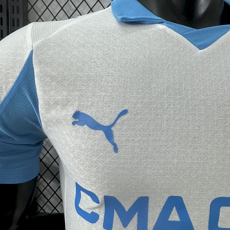 Olympique Marseille 2025/26 Home Jersey Player Version 5