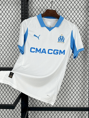 Olympique Marseille 2025/26 Home Jersey - Fan Version - Sizes S to 4XL