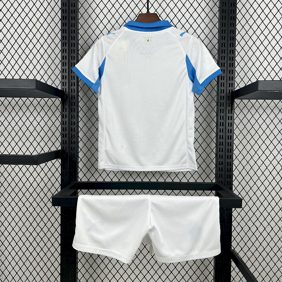 Kit Infantil Olympique Marseille 2025/26 Home (Camisola + Calções) 2