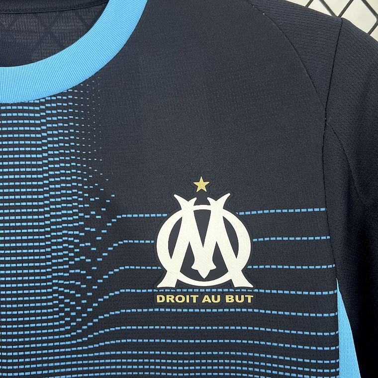 Olympique Marseille 2025/26 Away Jersey - Fan Version - Sizes S to 4XL 7