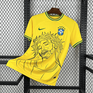 Camisola Brazil X CRISTO 2022/23 Edição Especial - S ao 2XL 
