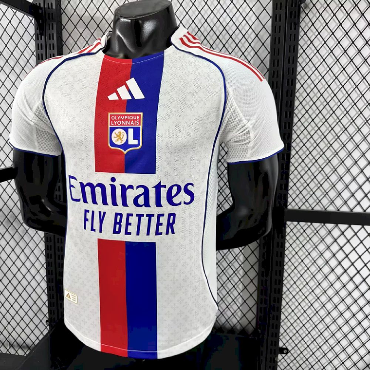 Olympique Lyonnais 2025/26 Home Jersey - Player Version 6