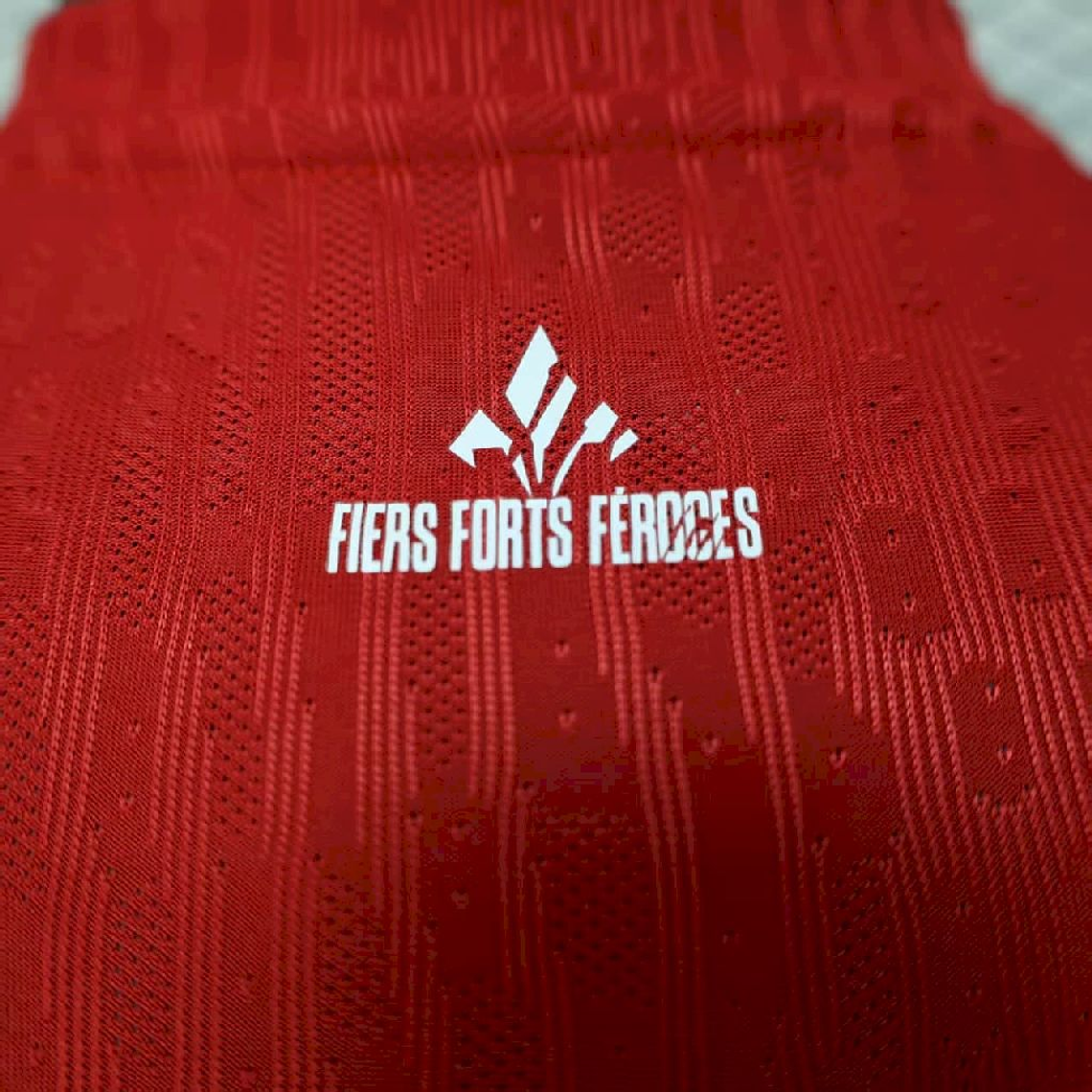 Camisola Lille OSC 2025/26 Home Jersey Versão Jogador  6