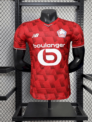 Camisola Lille OSC 2025/26 Home Jersey Versão Jogador 