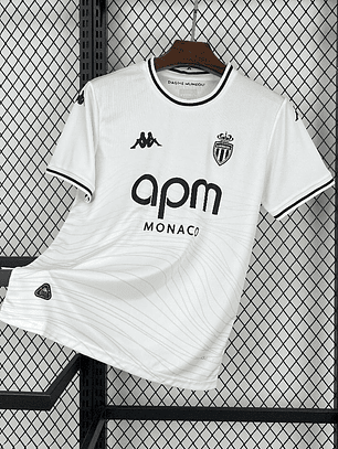 Camisola AS Monaco 2025/26 Away Jersey - Versão Adepto - S ao 2XL