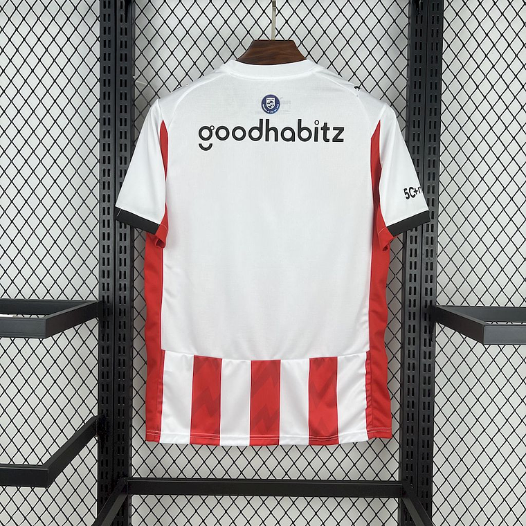 Camisola PSV Eindhoven 2025/26 Home Jersey - Versão Adepto - S ao 4XL  2