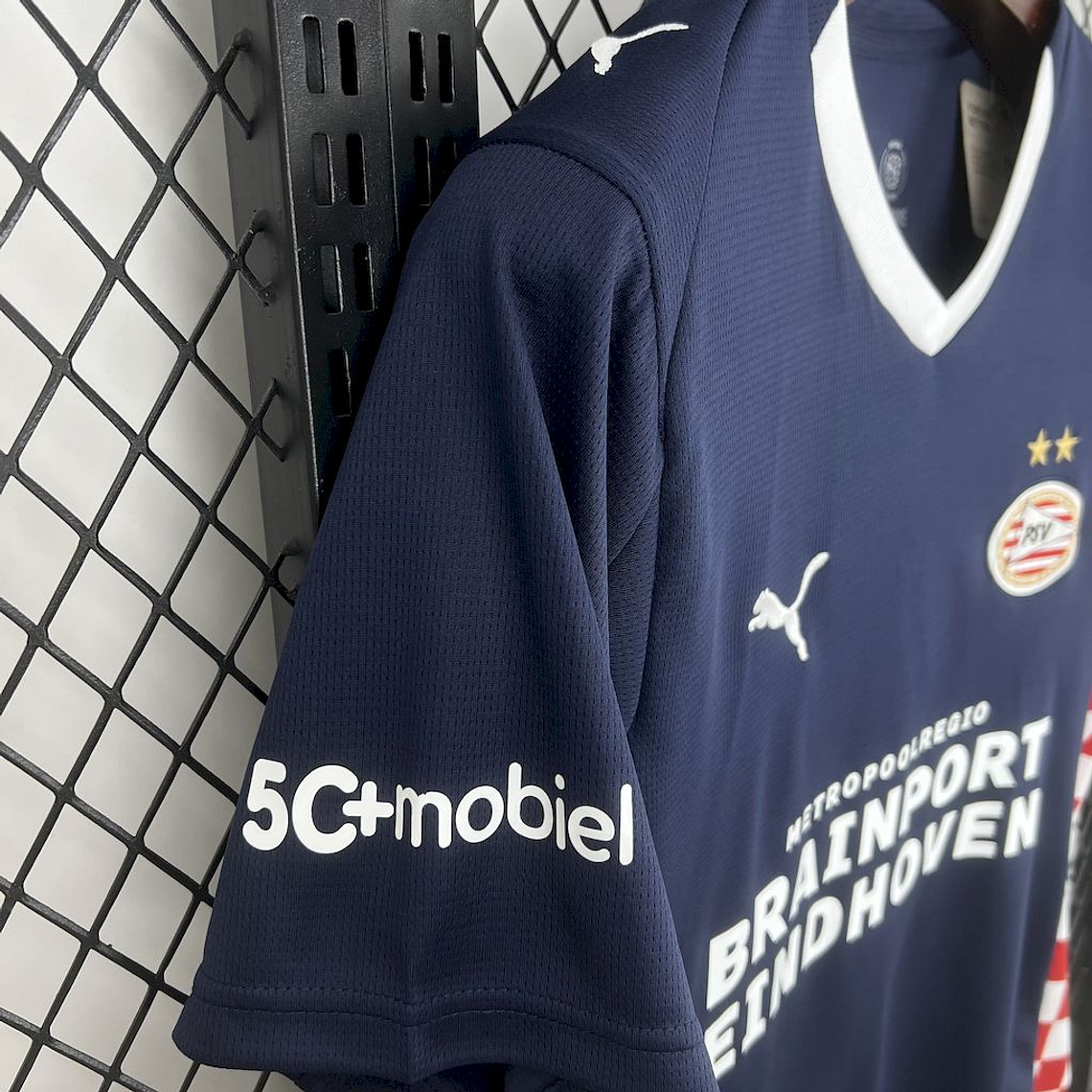 Camisola PSV Eindhoven 2025/26 Away Jersey - Versão Adepto - S ao 4XL   4