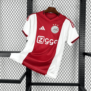 Camisola Ajax 2025/26 Home Jersey - Versão Adepto - S ao 4XL