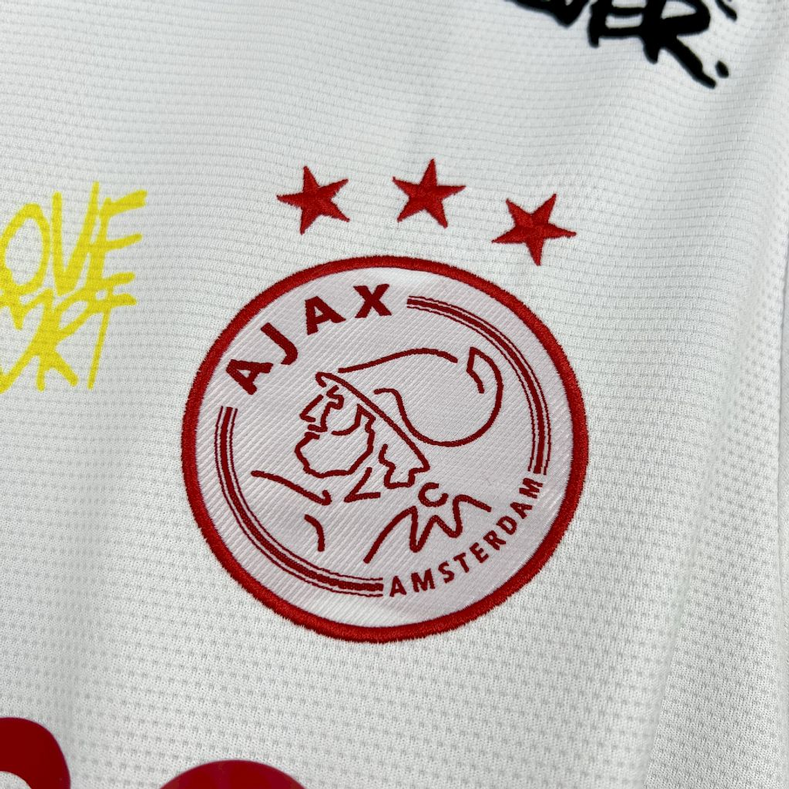 Camisola Ajax 2025/26 Amsterdam Bob Marley 40th Jersey - Versão Adepto - S ao 4XL 7