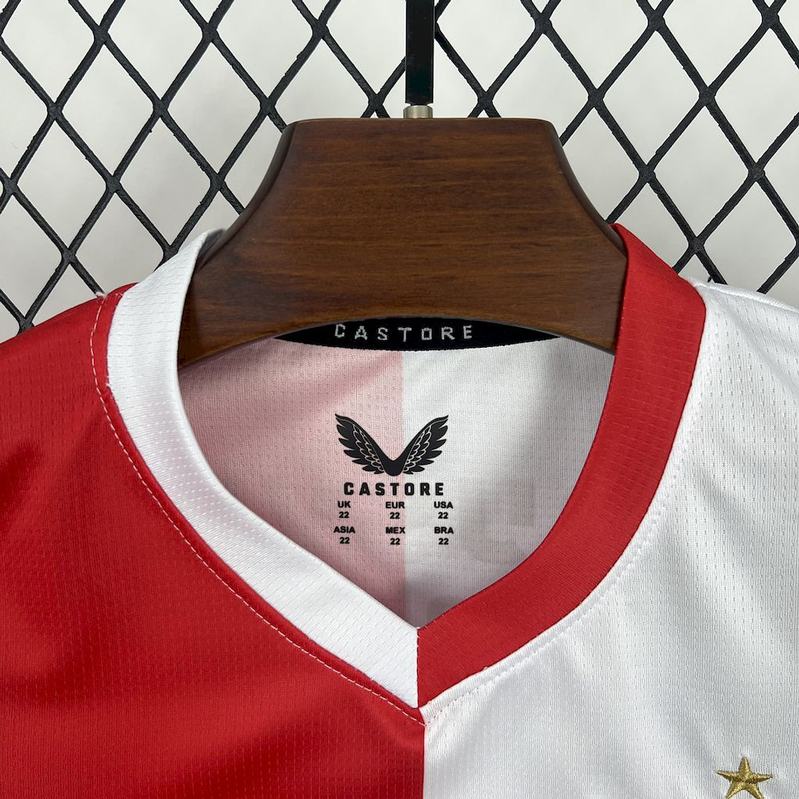 Kit Infantil Feyenoord Rotterdam 2025/26 Home (Camisola + Calções)  6