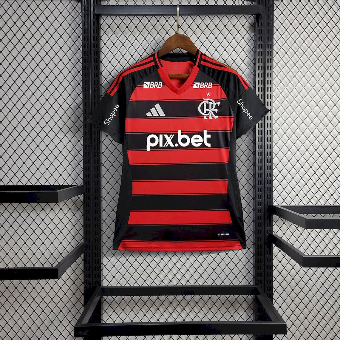 Camisa Feminina Flamengo 2025/26 Home - Versão Adepto - S ao 2XL  3