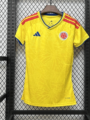 Colombia Women's 2026 World Cup Home Jersey - Fan Version - Sizes S to 2XL