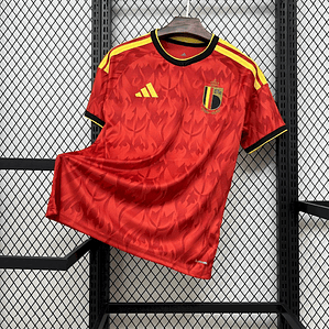 Camisola Belgica 2026 World Cup Home Jersey - Versão Adepto - S ao 4XL