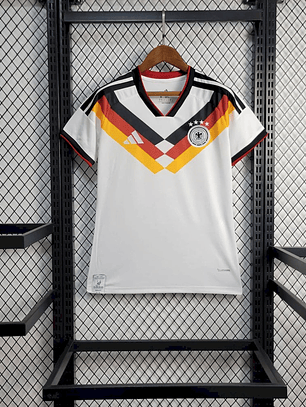 Camisola Feminina Alemanha 2026 World Cup Home Jersey - Versão Adepto - S ao 2XL 