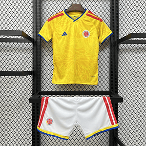 Kit Infantil Colombia 2025/26 Home (Camisola + Calções)