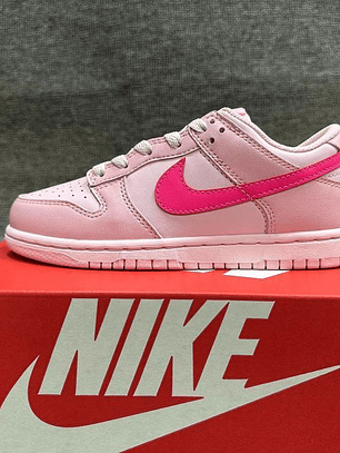 Tênis Dunk SB Low Top Grain - Couro (Tamanho 36 ao 47,5) Rosa