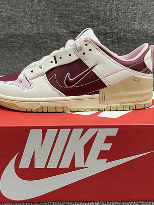 Tênis Dunk SB Low Top Grain - Couro (Tamanho 36 ao 47,5) Bordeaux e Bege