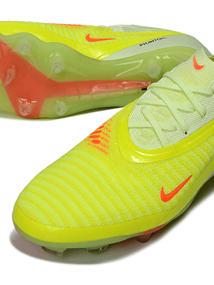 Chuteiras Nike Phantom GX III Elite FG - Amarelo/Rosa (Tamanho 35-45)