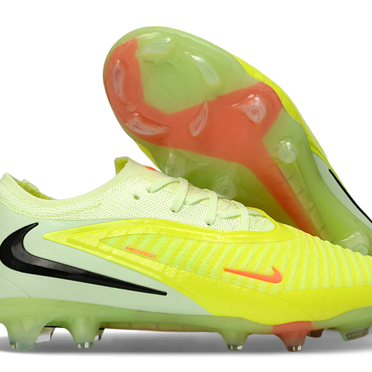 Chuteiras Nike Phantom GX III Elite FG - Amarelo/Rosa (Tamanho 35-45) 4