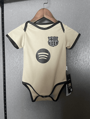 Body Bebé Barcelona 2025/26 Away - (0-24 Meses)  