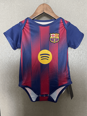 Body Bebé Barcelona 2025/26 Home - (0-24 Meses)  