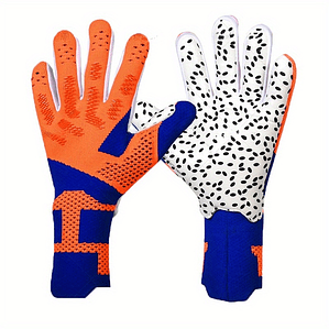  Luvas Guarda-Redes Unissexo Adulto - Látex e Malha Respirável